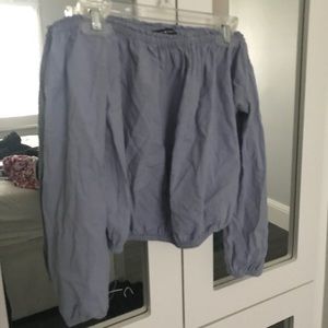 off the shoulder top